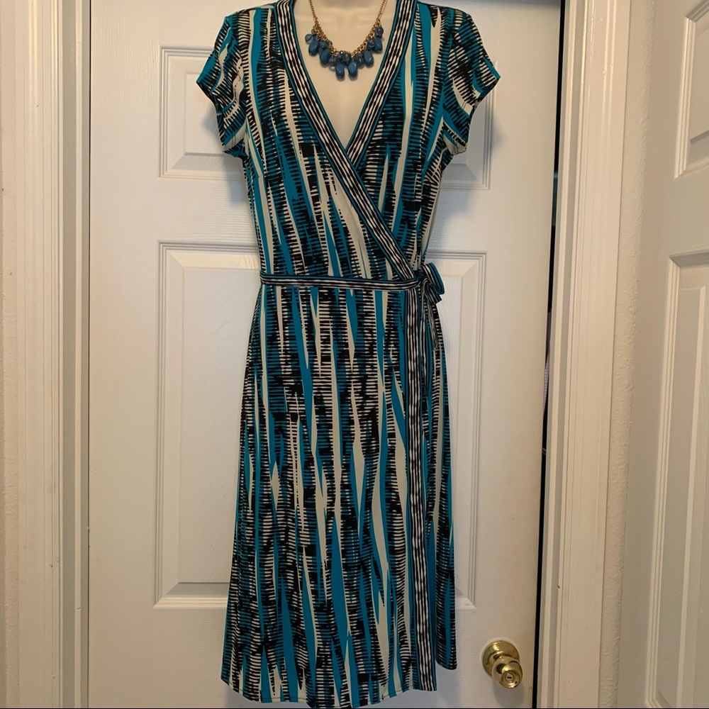 BCBG MAXAZRIA Bethany Wrap Dress